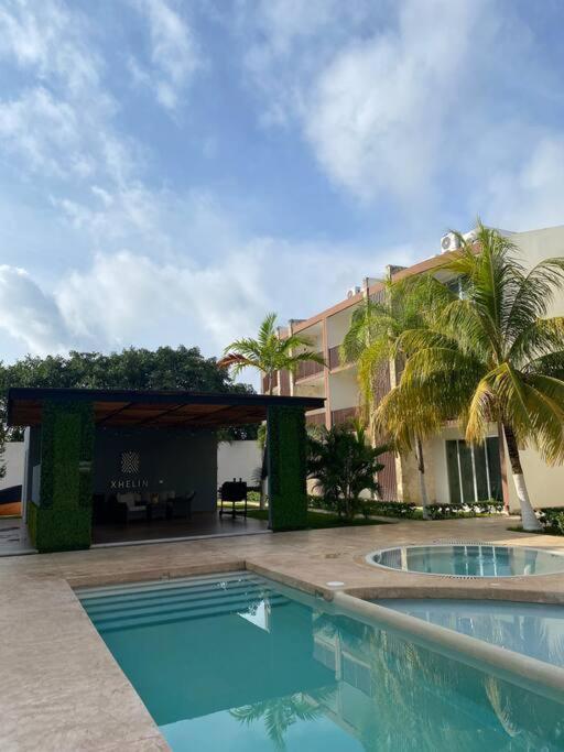 Departamento Xhelin Maya, Exclusivo En Playa Del Carmen, Quintana Roo Esterno foto